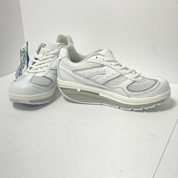 Dr Scholls Womens Natural Sport Atlas Walking Shoes White Low Top Lace Up 6.5 M - Picture 3 of 9